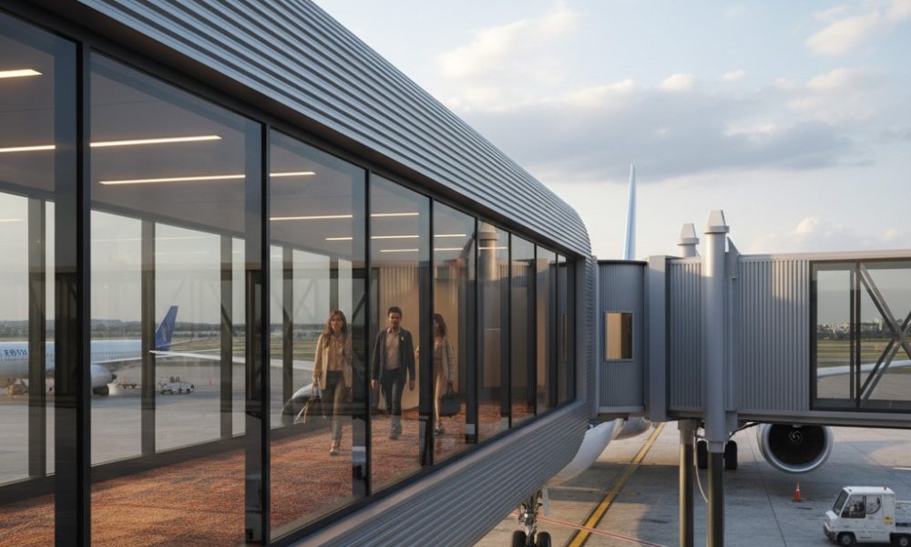 Airport Passenger Boarding Bridge