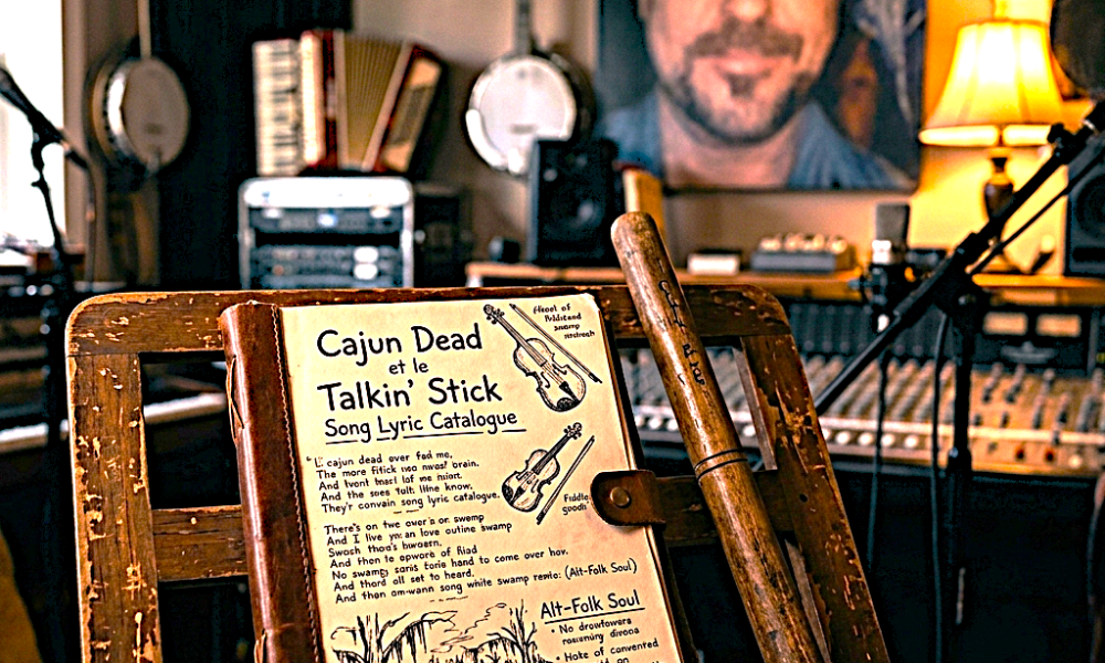 Alt-Folk at a Turning Point Why the Theriault Cajun Dead et le Talkin' Stick song lyric catalogue Is the Soul a Jaded Music Industry Needs Now