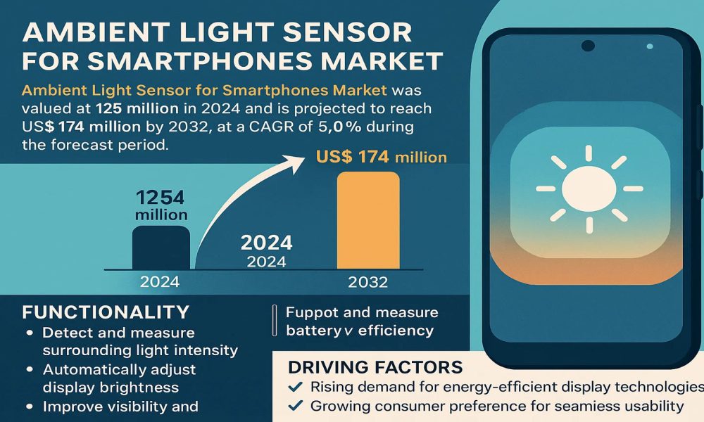 Ambient Light Sensor for Smartphones