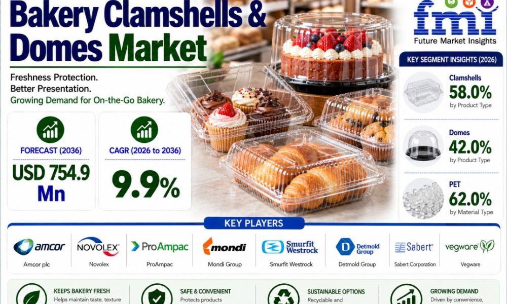 Bakery Clamshells & Domes Market
