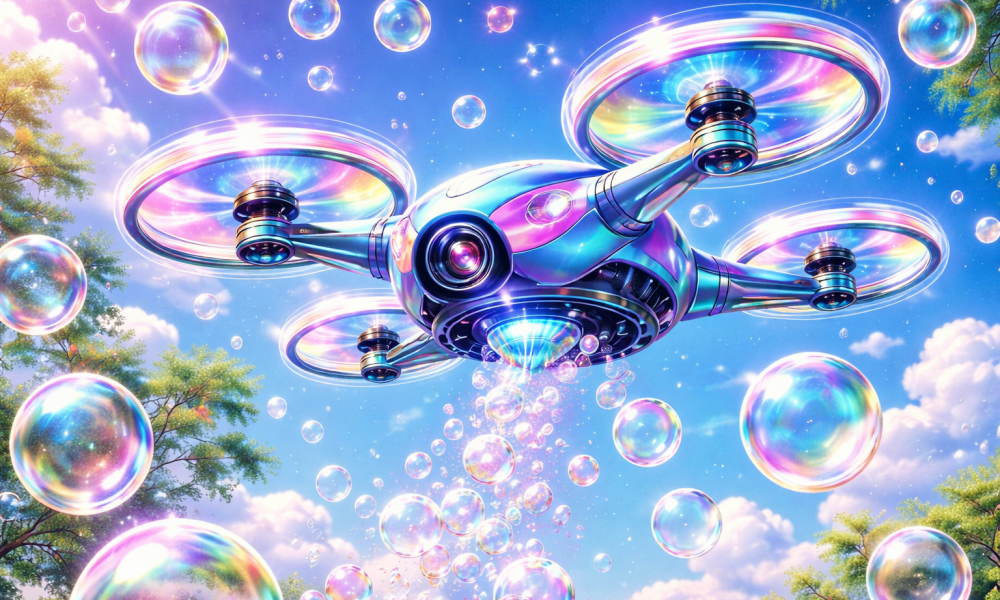 Bubble Drone market