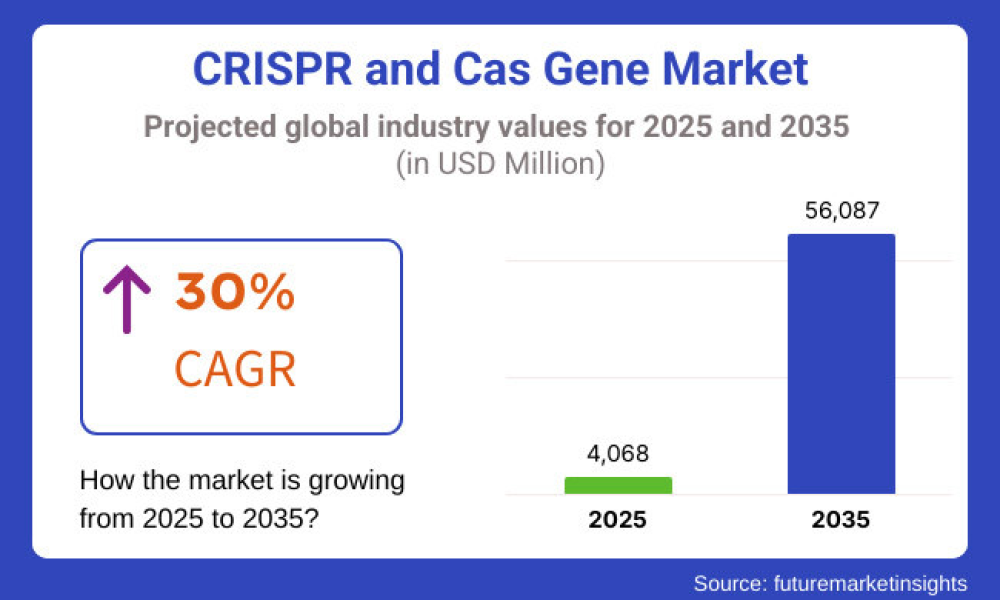 CRISPR and Cas Gene Market