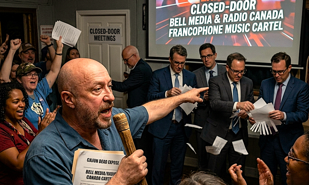 Cajun Dead et le Talkin’ Stick Exposes Closed-Door Bell Media and Radio Canada Francophone Music Cartel