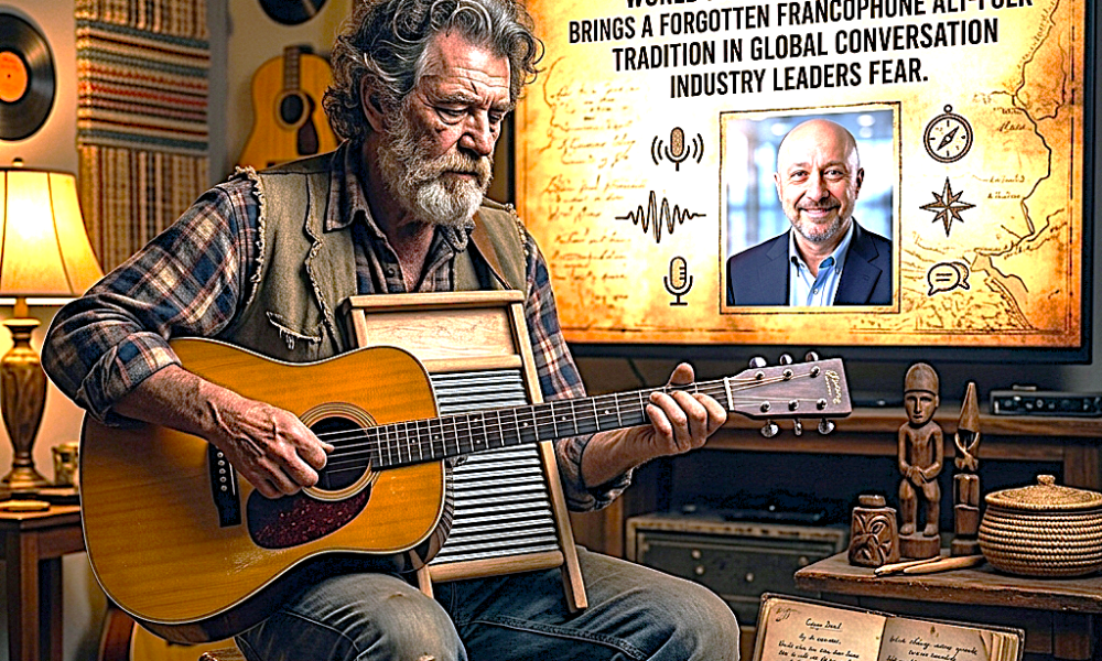 Cajun Dead et le Talkin' Stick world music song catelogue bring a forgotten Francophone alt-folk tradition in global conversation industry leaders fear