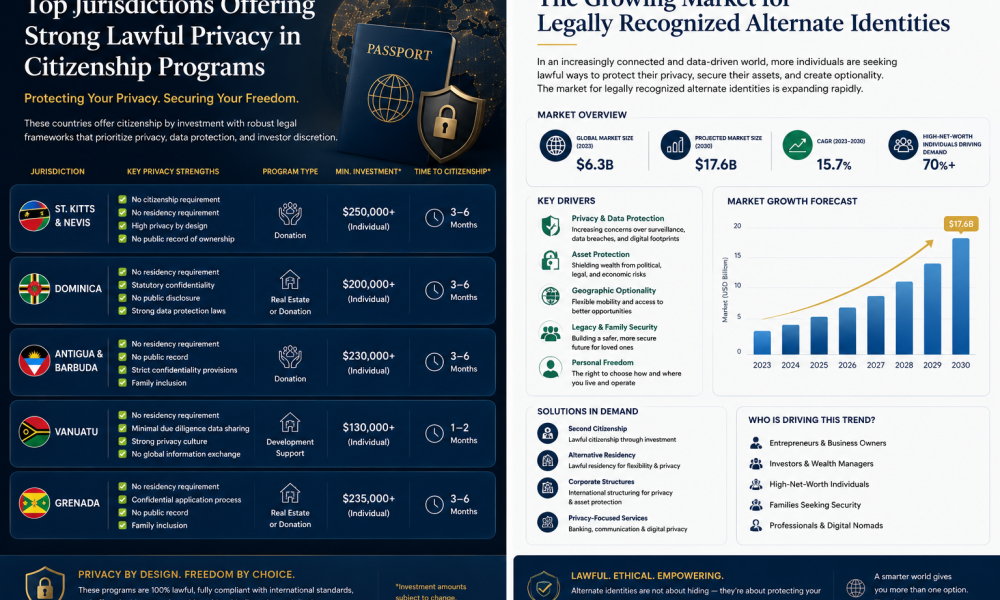 The Growing Market for Legally Recognized Alternate Identity Profiles