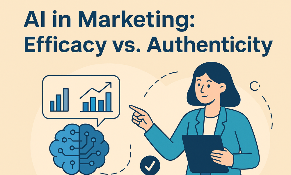 AI in Marketing: Efficacy vs. Authenticity