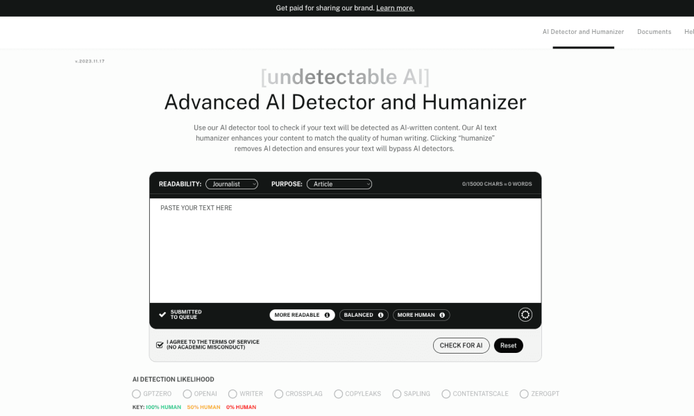 AI detector