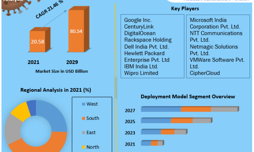 India Cloud Infrastructure As A Service Iaas Market share