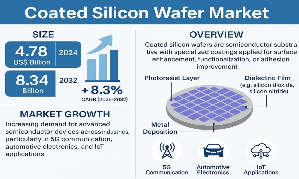 Coated Silicon Wafer Marke