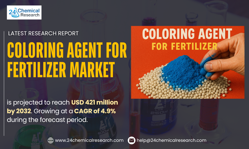 Coloring Agent for Fertilizer