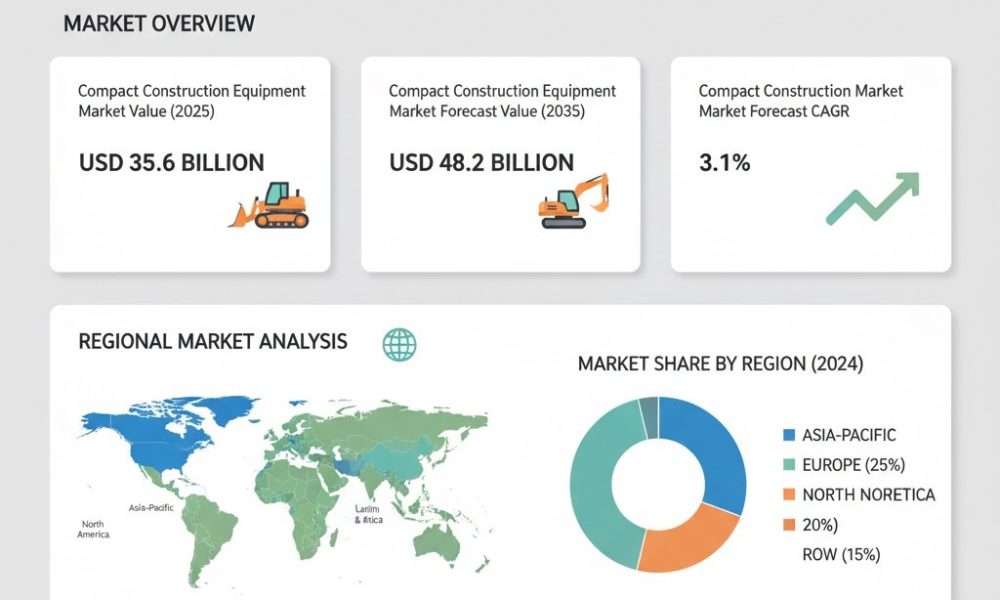 Europe Compact Construction Equipment Market Forecast to Grow Steadily ...