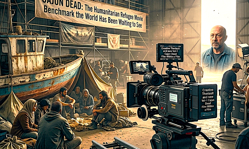 Creative Theriault and new Vol-1 Cajun Dead Film Within a Film Is the humanitarian refugee movie benchmark the World Has Been Waiting to See