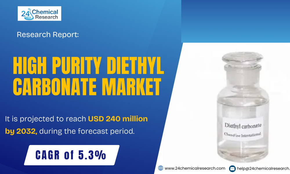 High Purity Diethyl Carbonate Market-24chemicalresearch