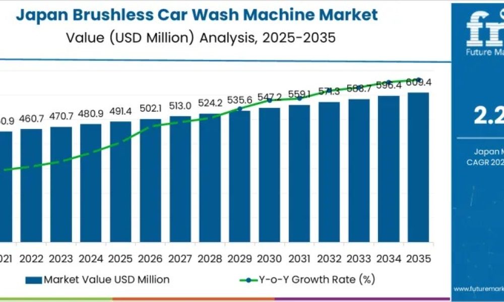 Demand for Brushless Car Wash Machine in Japan