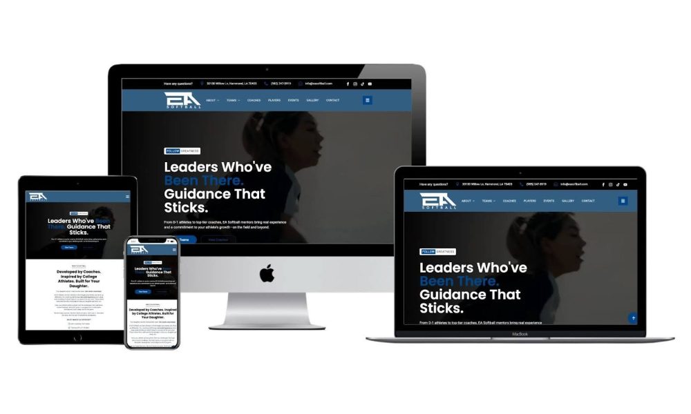 EA Softball Unveils Official Website—A Professional Digital Home for Louisiana’s Rising Travel Ball Program