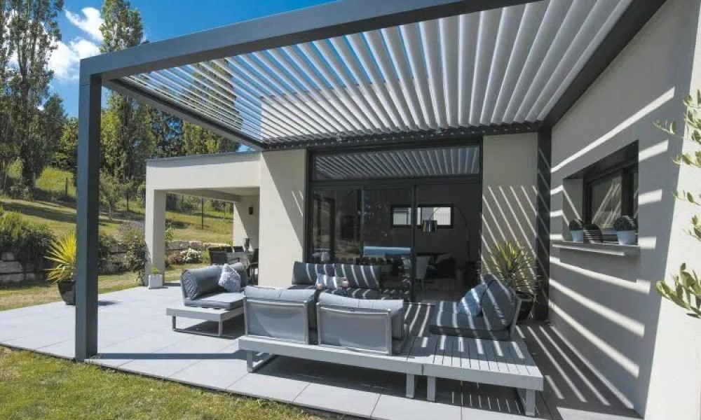 Electric Actuated Louver Pergolas Market