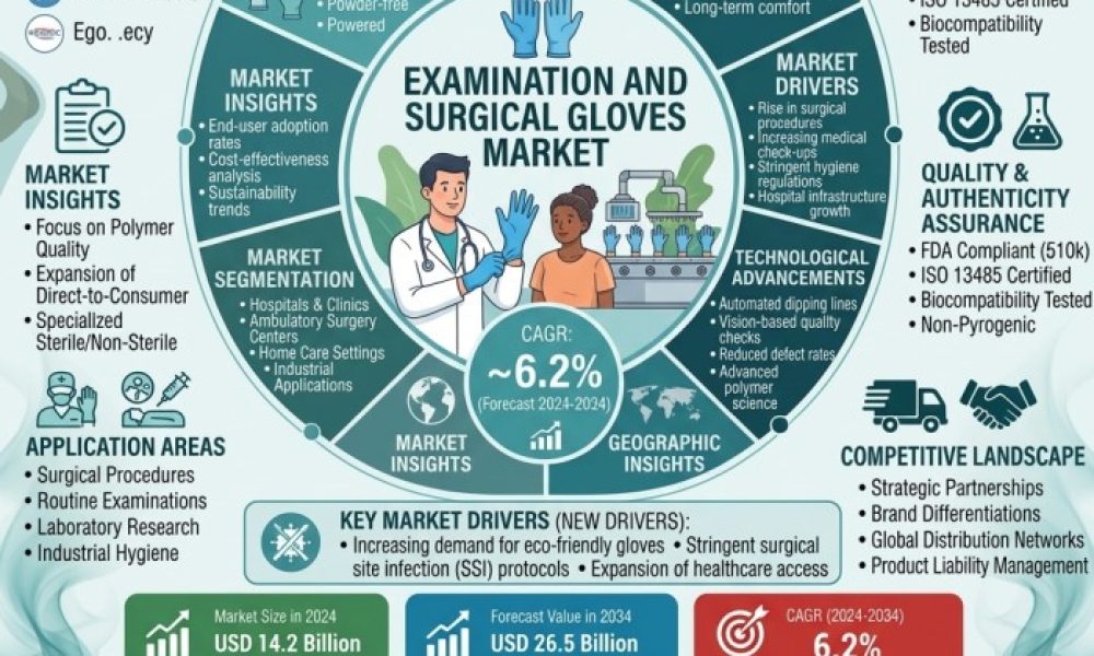 Examination and Surgical Gloves Market