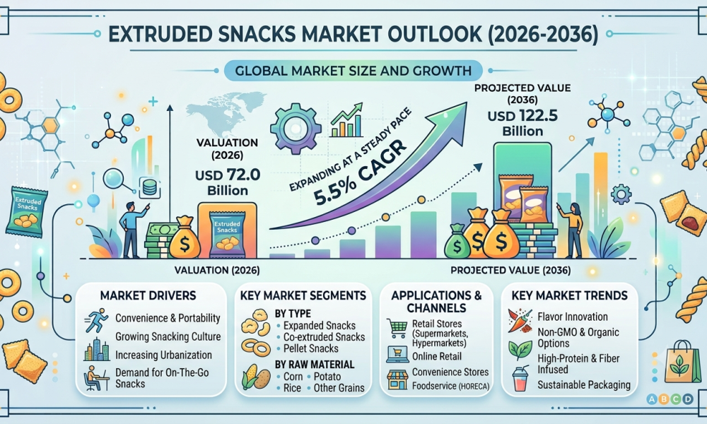 Extruded Snacks Market