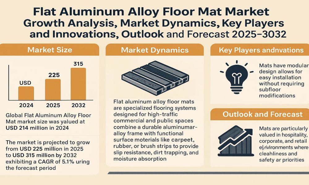 Flat Aluminum Alloy Floor Mat Market