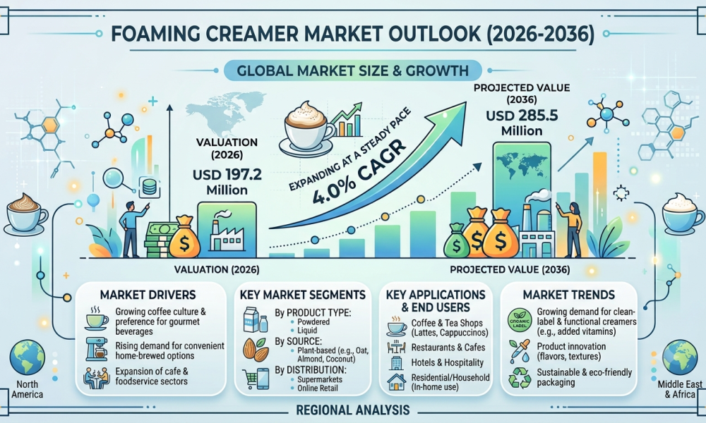 Foaming Creamer Market