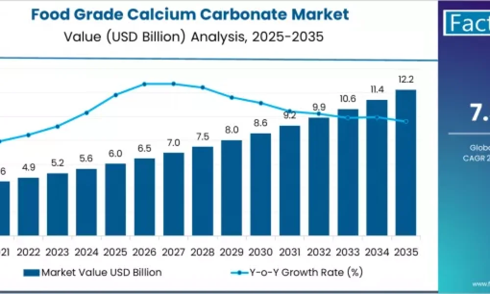 Food Grade Calcium Carbonate Market