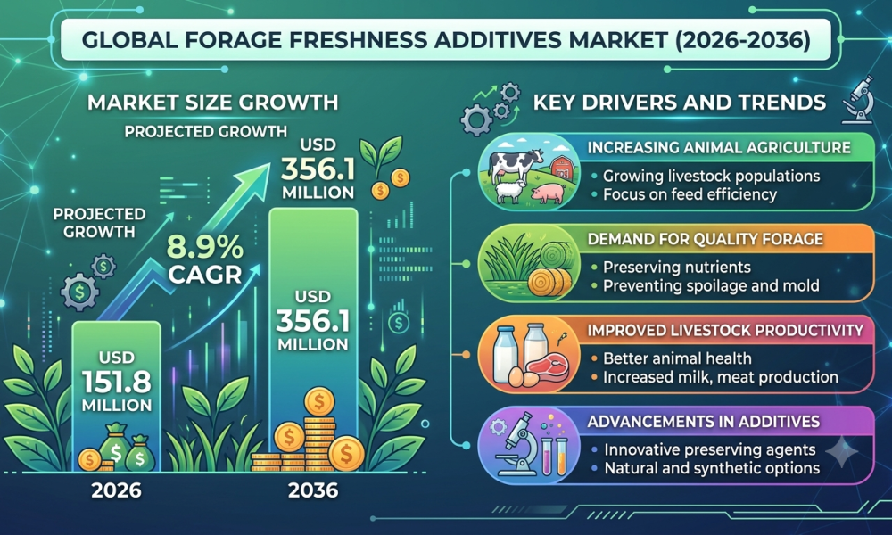 Forage Freshness Additives Market