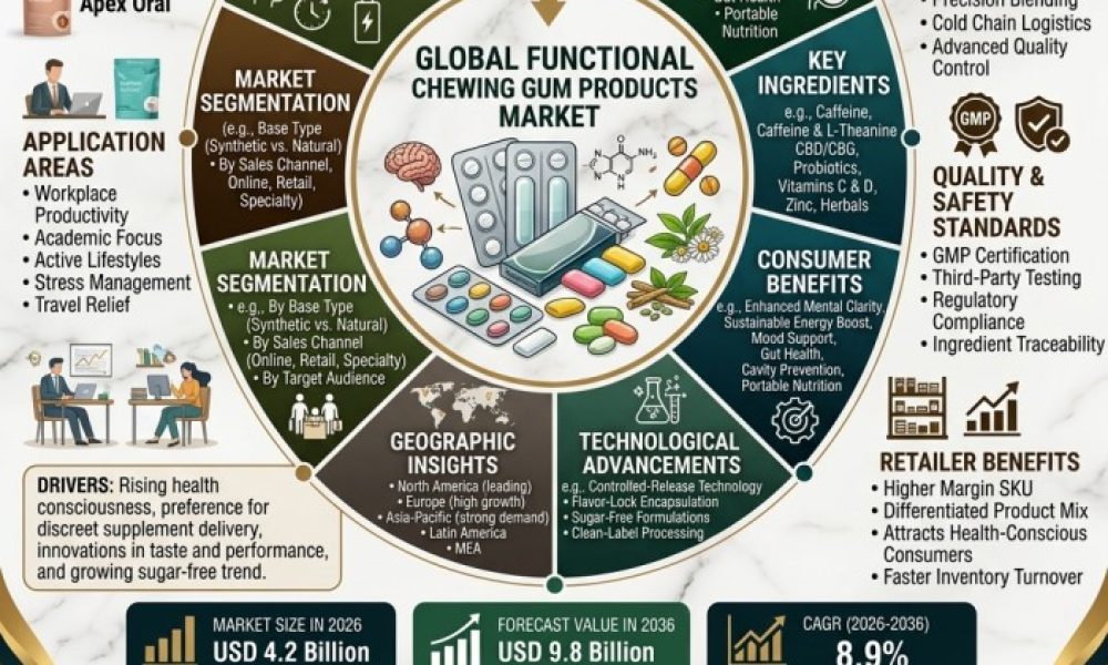 Functional Chewing Gum Products Market