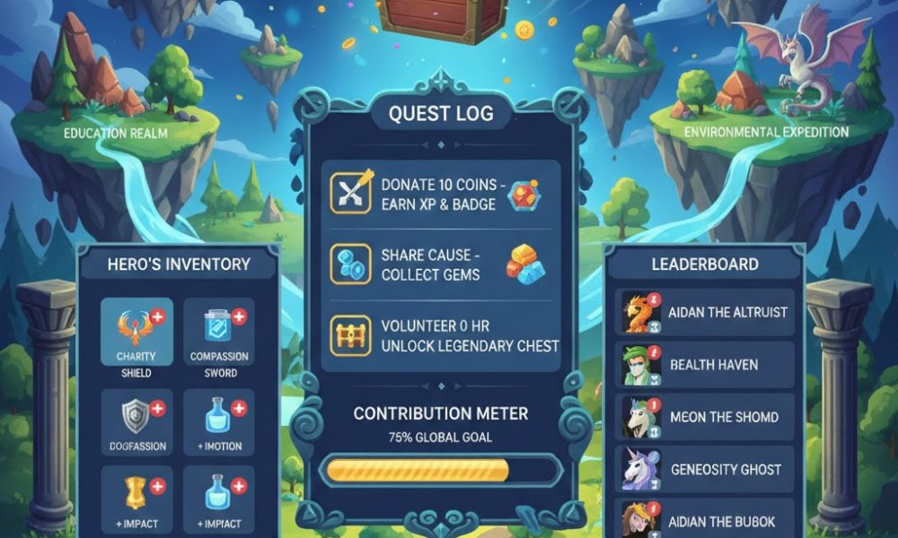 Gamified Giving Market