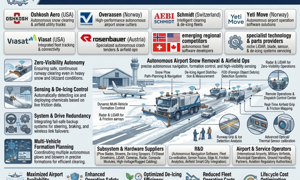 Autonomous Snow Removal & Airfield Ops Market