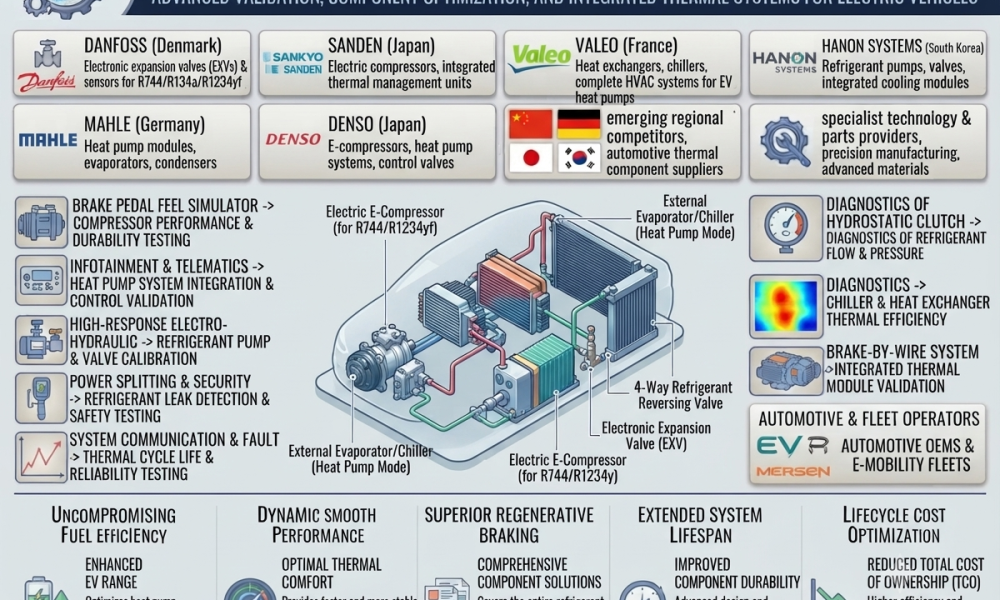 Automotive Heat Pump Refrigerant Components Market