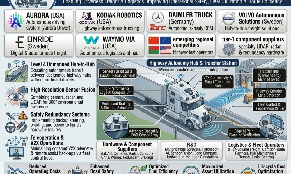 Autonomous Long-Haul Trucking Market