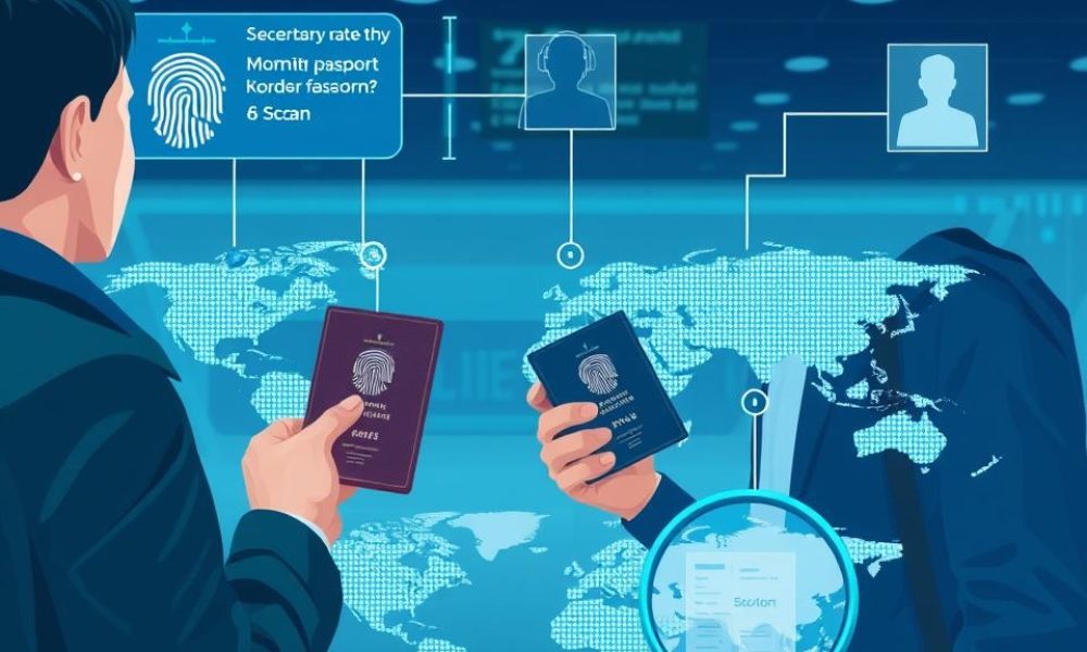 how biometric scanning can link a traveler’s identity across passports and expose hidden identities. (1)