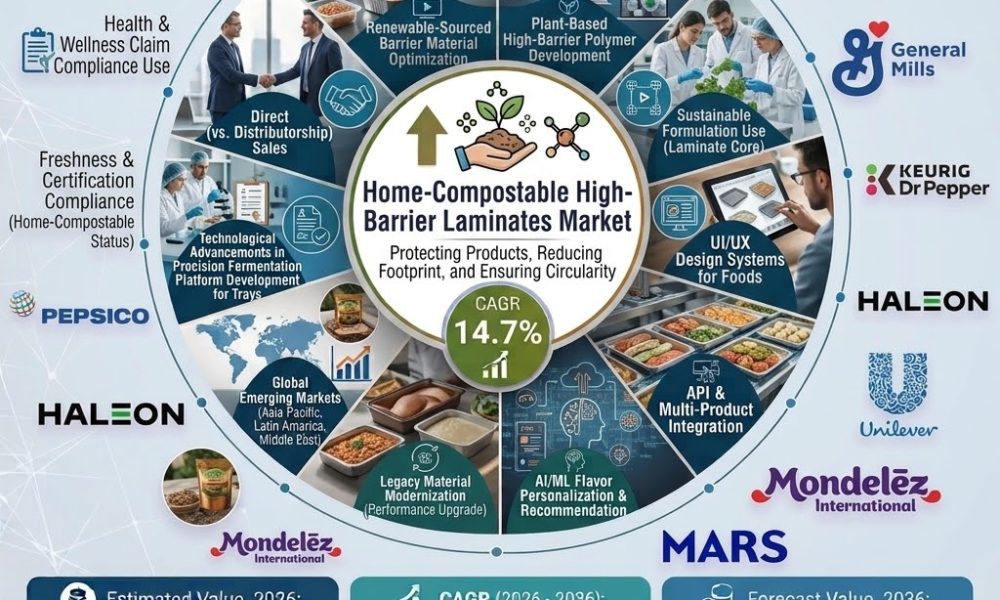 Home-Compostable High-Barrier Laminates Market