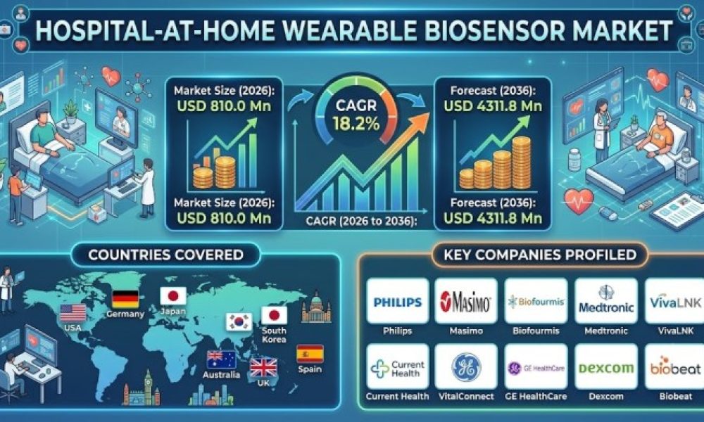 Hospital-at-Home Wearable Biosensor Market