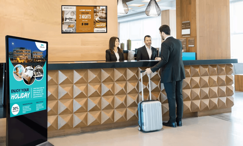 Hospitality digital signage Market