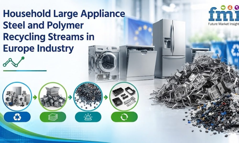 Household Large Appliance Steel and Polymer Recycling Streams in Europe Industry