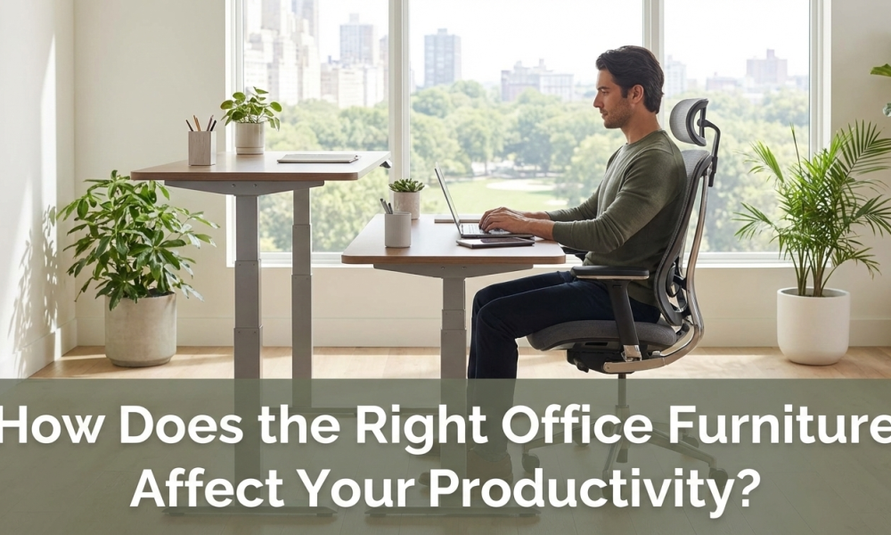 How Does the Right Office Furniture Affect Your Productivity