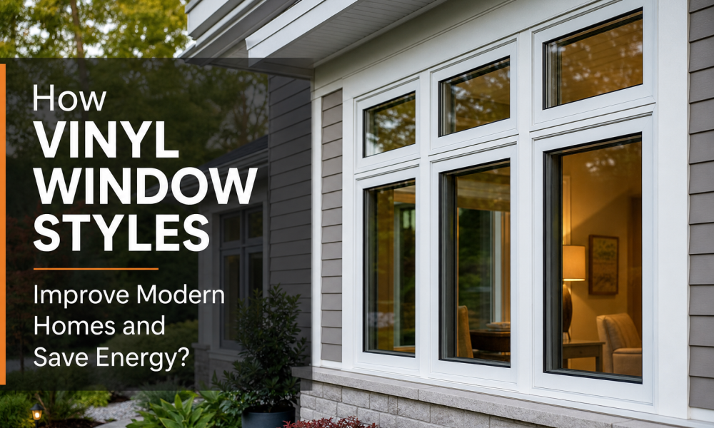 How Vinyl Window Styles Improve Modern Homes and Save Energy