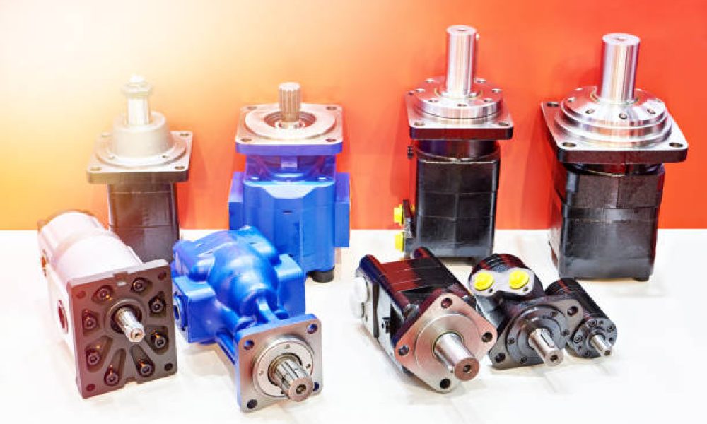 Hydraulic motors and pumps on exhibition