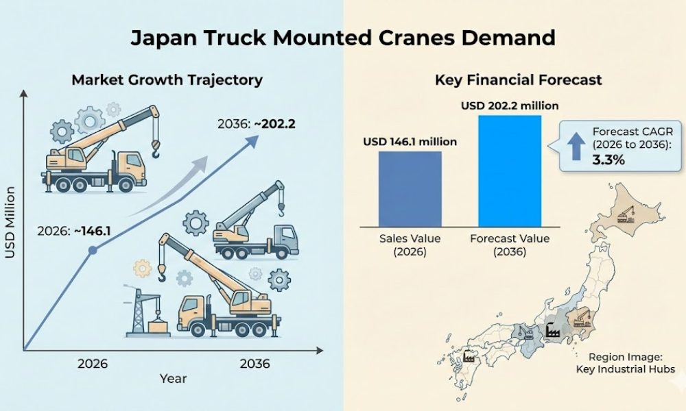 Japan Truck Mounted Cranes Market