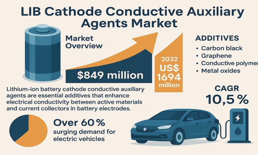 LIB Cathode Conductive Auxiliary Agents Market
