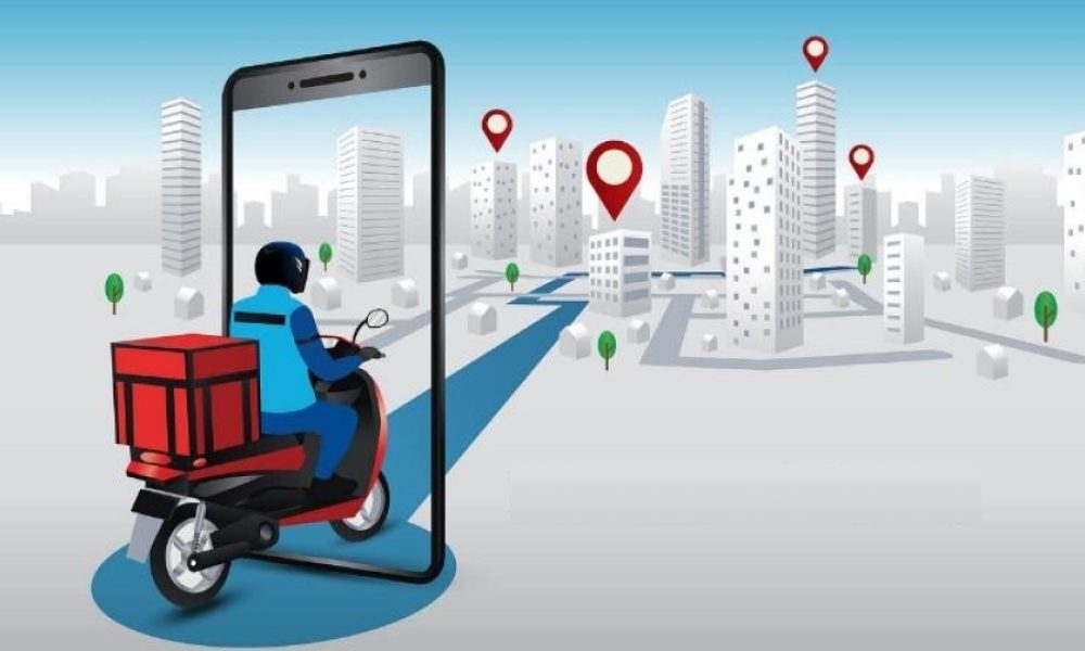 Last mile delivery market growth chart with forecast trends