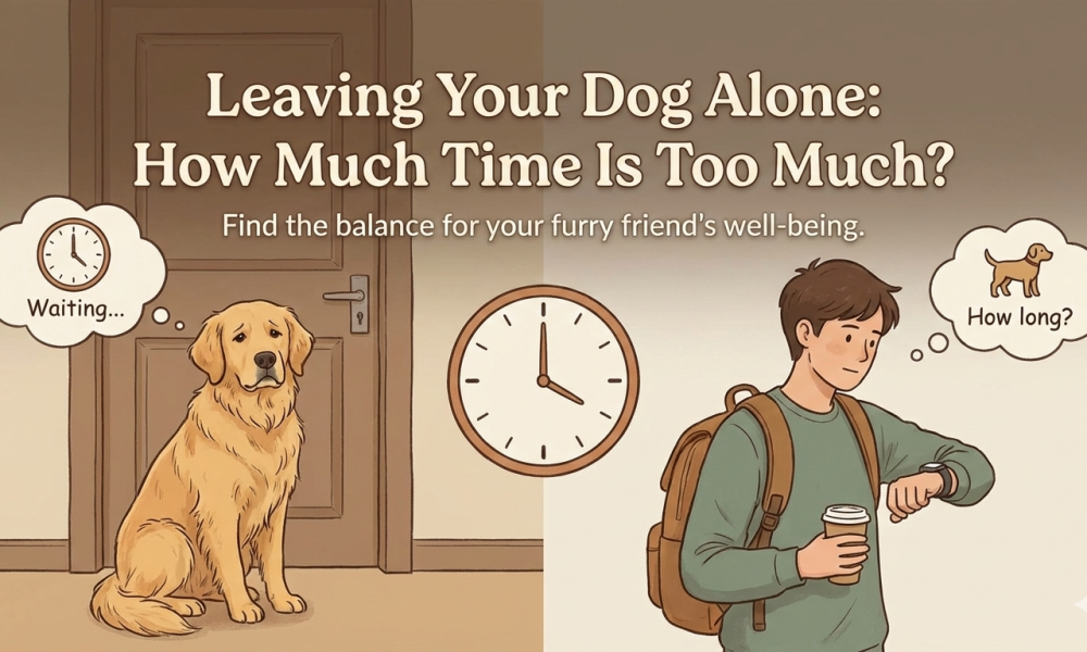 Leaving Your Dog Alone How Much Time Is Too Much