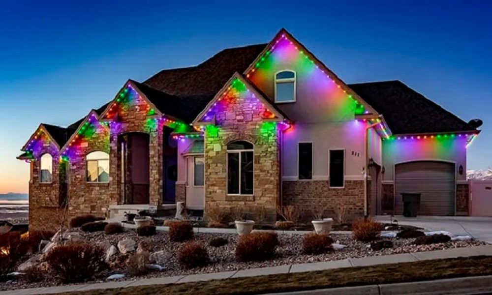 Transforming Home Exteriors with Year-Long Festive Light Installations ...