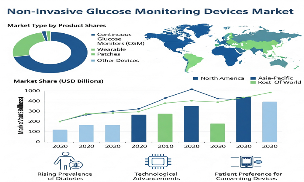 Non-Invasive Glucose Monitoring Devices Market Hits New High | Major ...