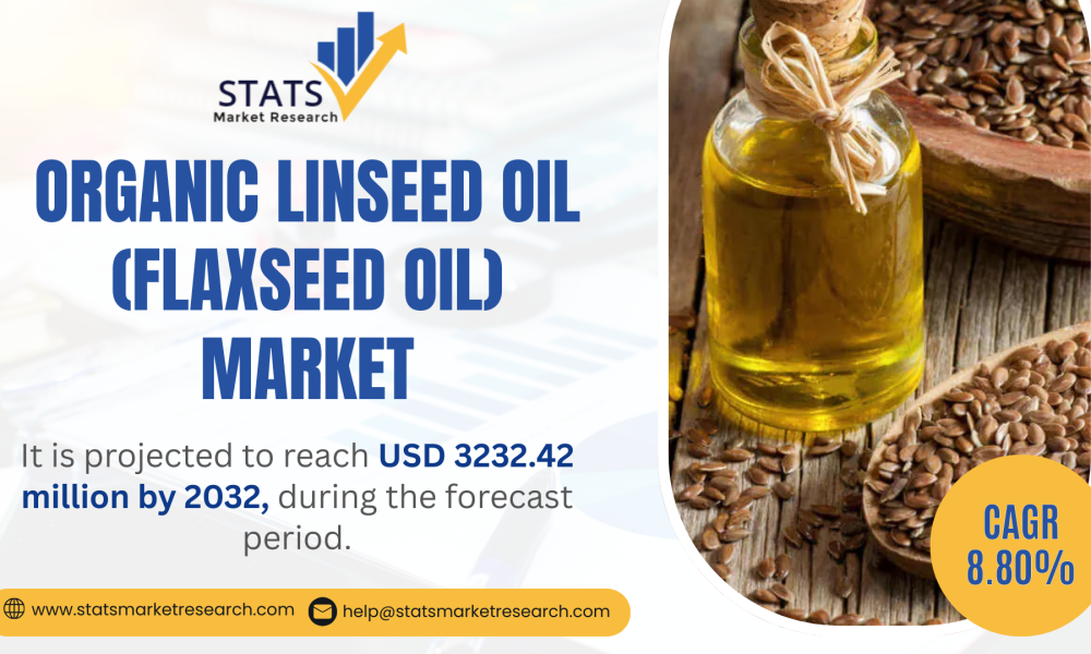 Organic Linseed Oil (Flaxseed Oil) Market-Statsmarketresearch