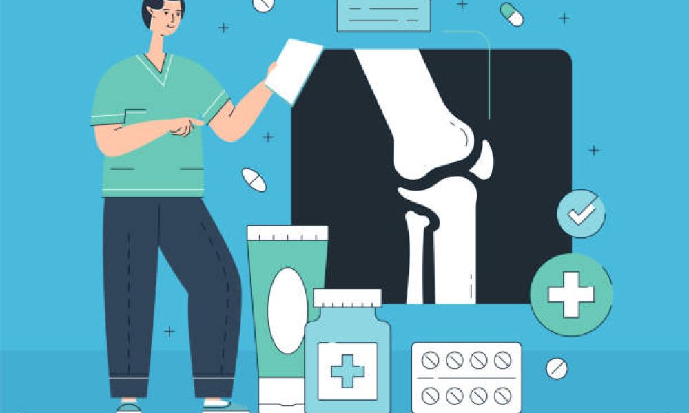 Orthopedics Flat Design Illustration