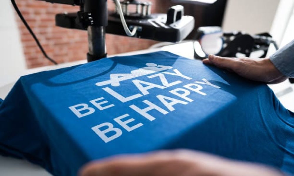 Heat Transfer T Shirt Printing. Tshirt Merchandise