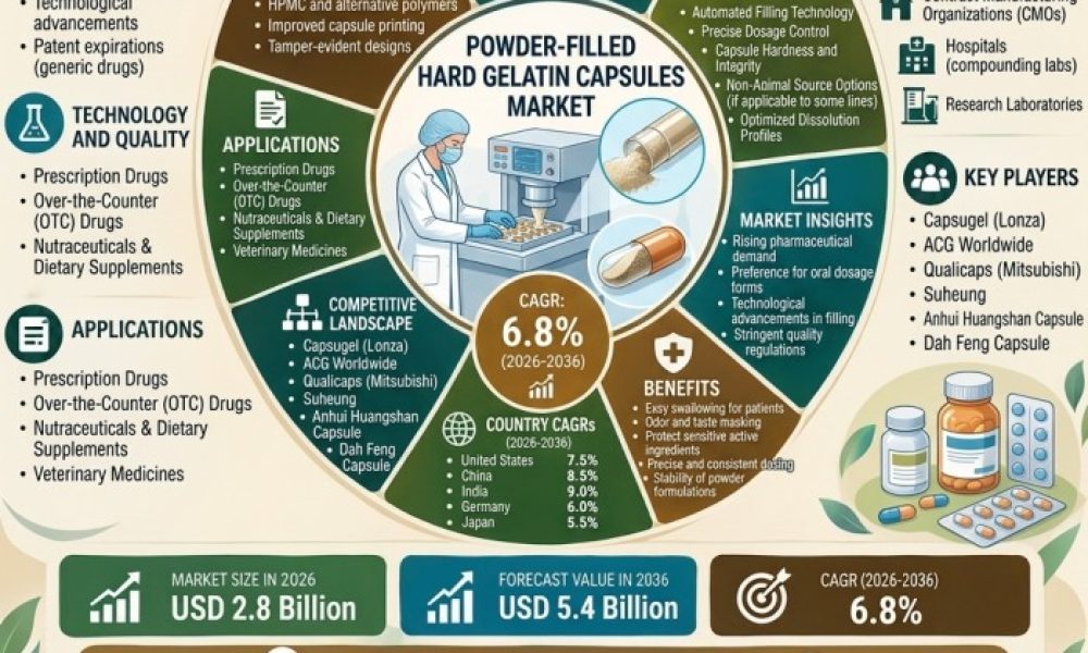 Powder-Filled Hard Gelatin Capsules Market