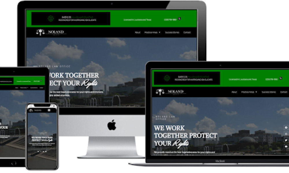 Press Release BlakSheep Creative and timberRidge Solutions Launch Redesigned Website for Noland Law Office